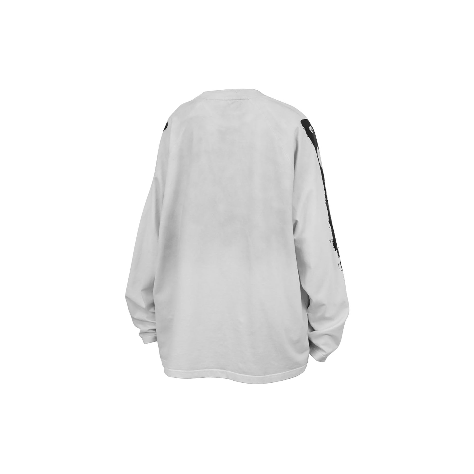 RELABEL Skeleton Graphic Rivet Long-Sleeve Tee-L/S Tee-XS-Gray-Free Shipping Leatheretro