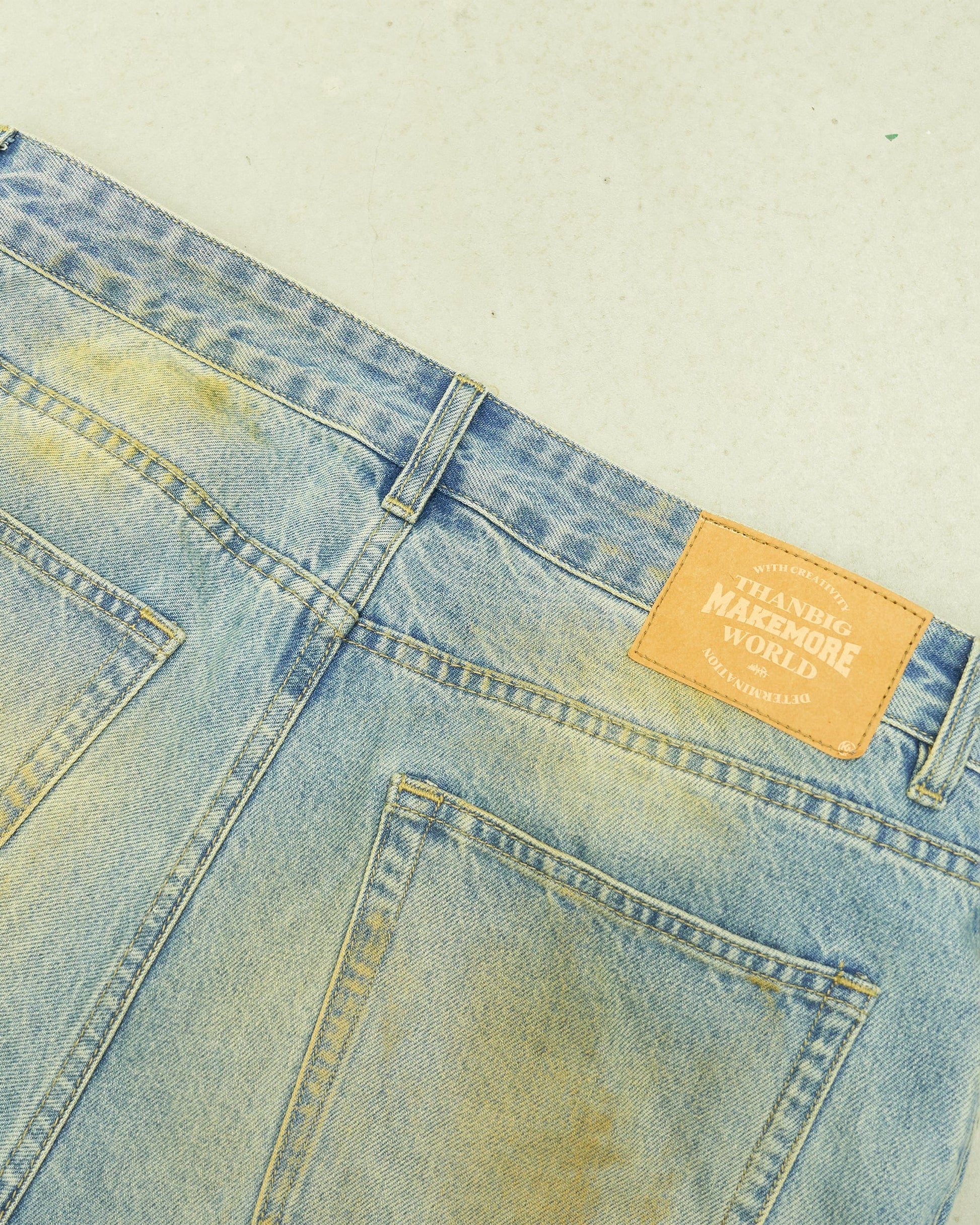 MAKEMORE Modern Vintage Washed Jeans-Jeans-S-Free Shipping Leatheretro