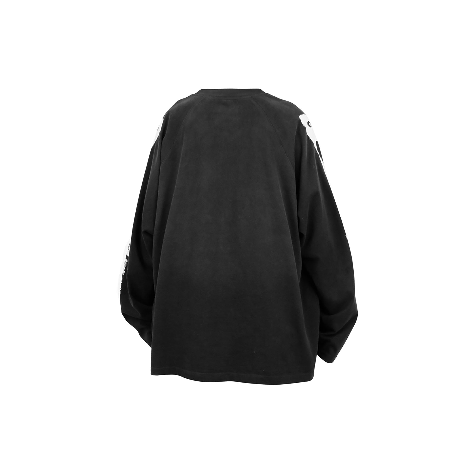 RELABEL Skeleton Graphic Rivet Long-Sleeve Tee-L/S Tee-XS-Gray-Free Shipping Leatheretro
