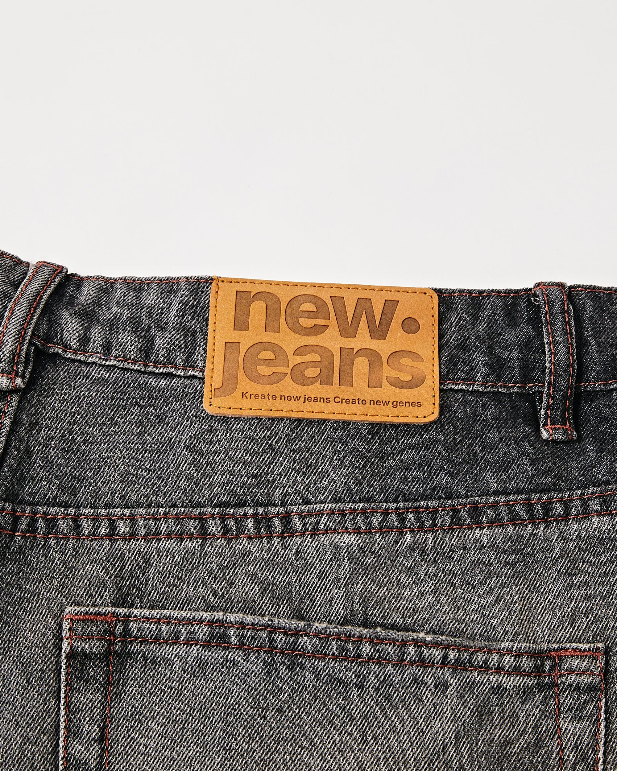 KREATE Eastern Aesthetics Washed Wide-Leg Jeans-Jeans-S-Free Shipping Leatheretro