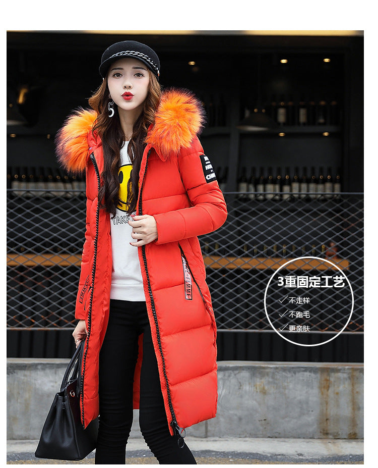 Fashion Women Winter Cotton Outerwear-Outerwear-Pink-M-Free Shipping Leatheretro