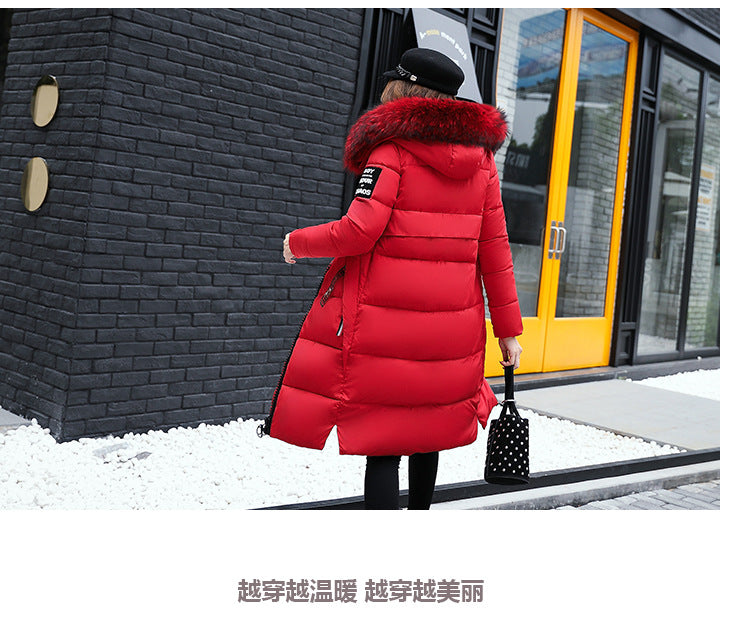 Fashion Women Winter Cotton Outerwear-Outerwear-Pink-M-Free Shipping Leatheretro