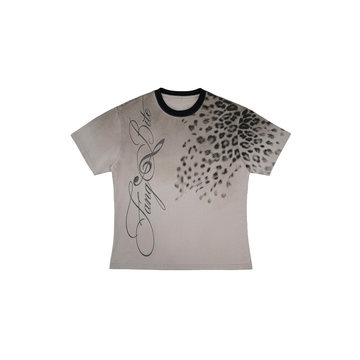 ESAIAS Washed Leopard Graphic T-Shirt-T Shirt-S-Free Shipping Leatheretro