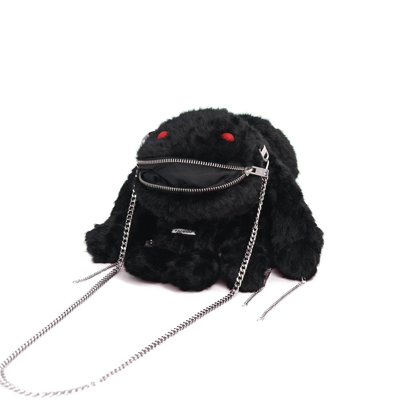 FACEONLAB Monster Crossbody Bag-Bag-One Size-Red-Free Shipping Leatheretro