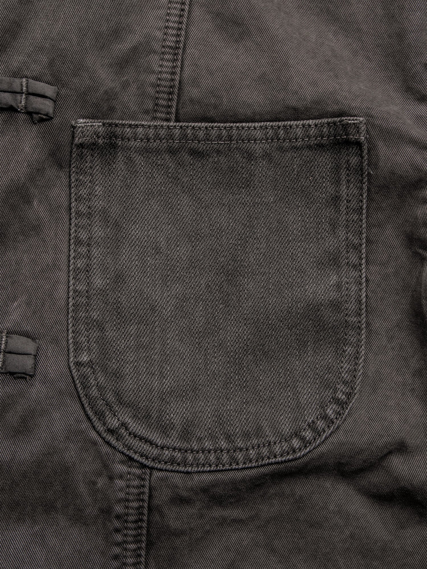 NEIGBORL Washed Frog-Closure Stand-Collar Jacket-Jacket-M-Dark Gray-Free Shipping Leatheretro