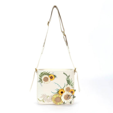 BLING BOX Bohemian Sunflower Embroidered Crossbody Bag-Bag-One Size-Free Shipping Leatheretro
