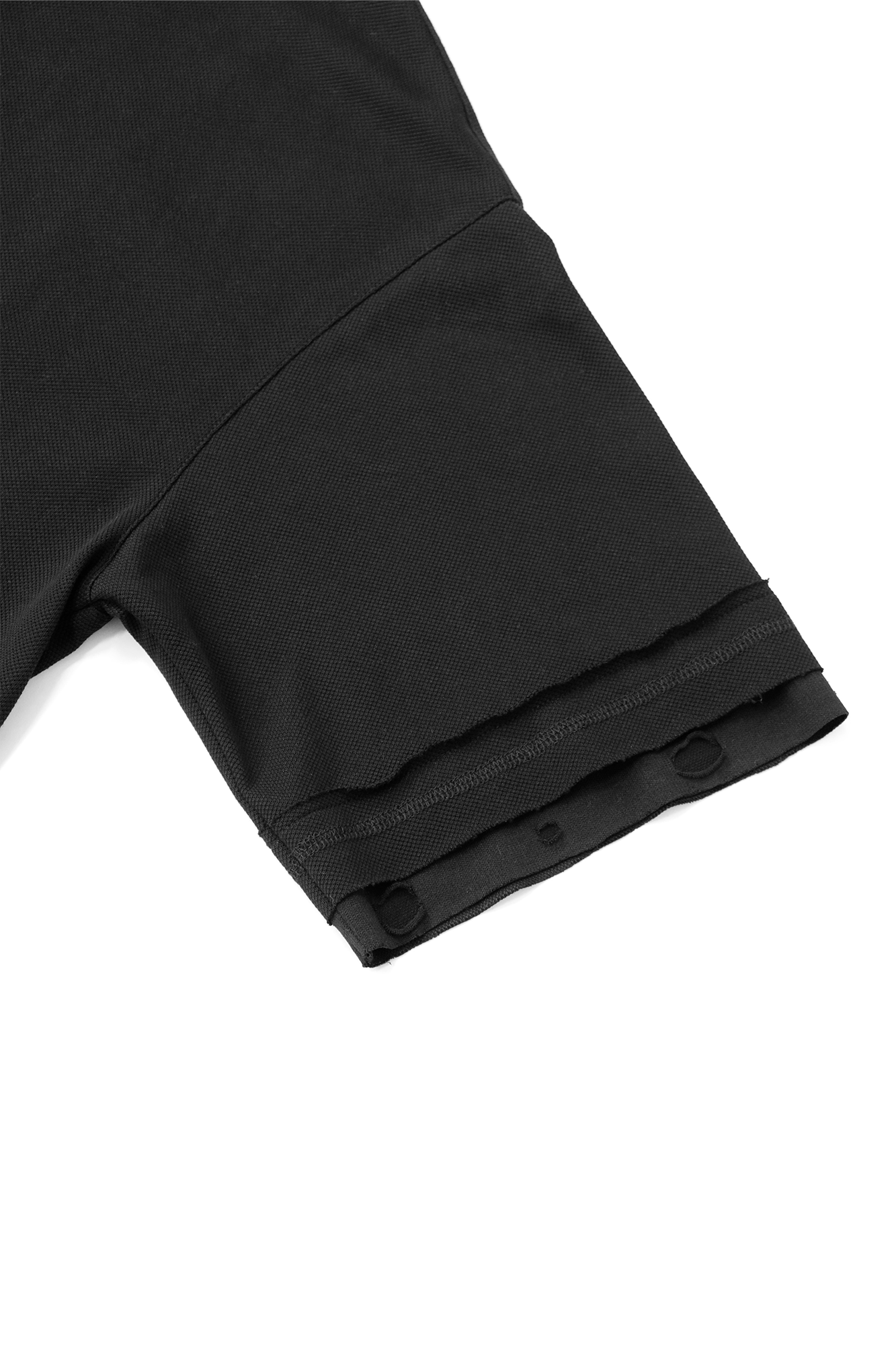 RELABEL Spliced Embroidered Polo Shirt-T Shirt-XS-Free Shipping Leatheretro