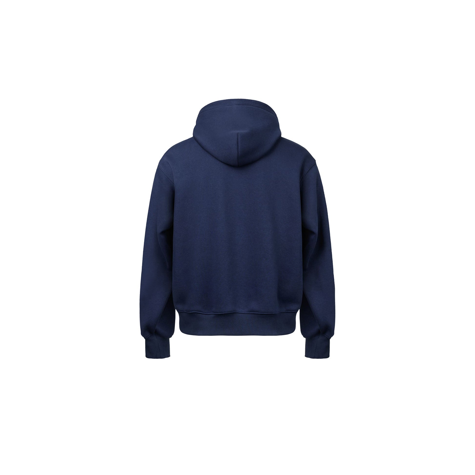 OKAYTHXBYE Essential Sherpa-Lined Boxy Zip Hoodie-Jacket-S-Dark Gray-Free Shipping Leatheretro