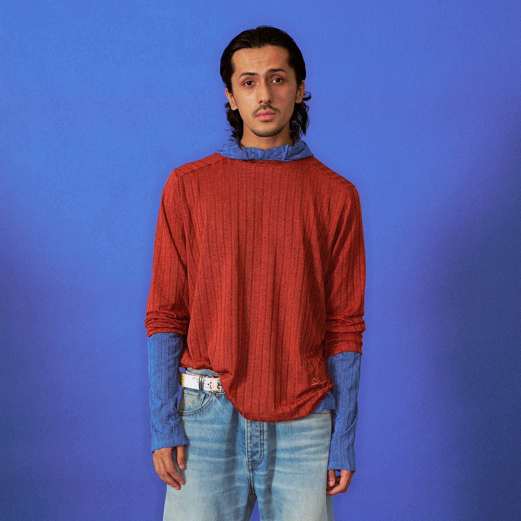 TRECLUB Essential Striped Lightweight Hoodie-Hoodie-S-Red-Free Shipping Leatheretro