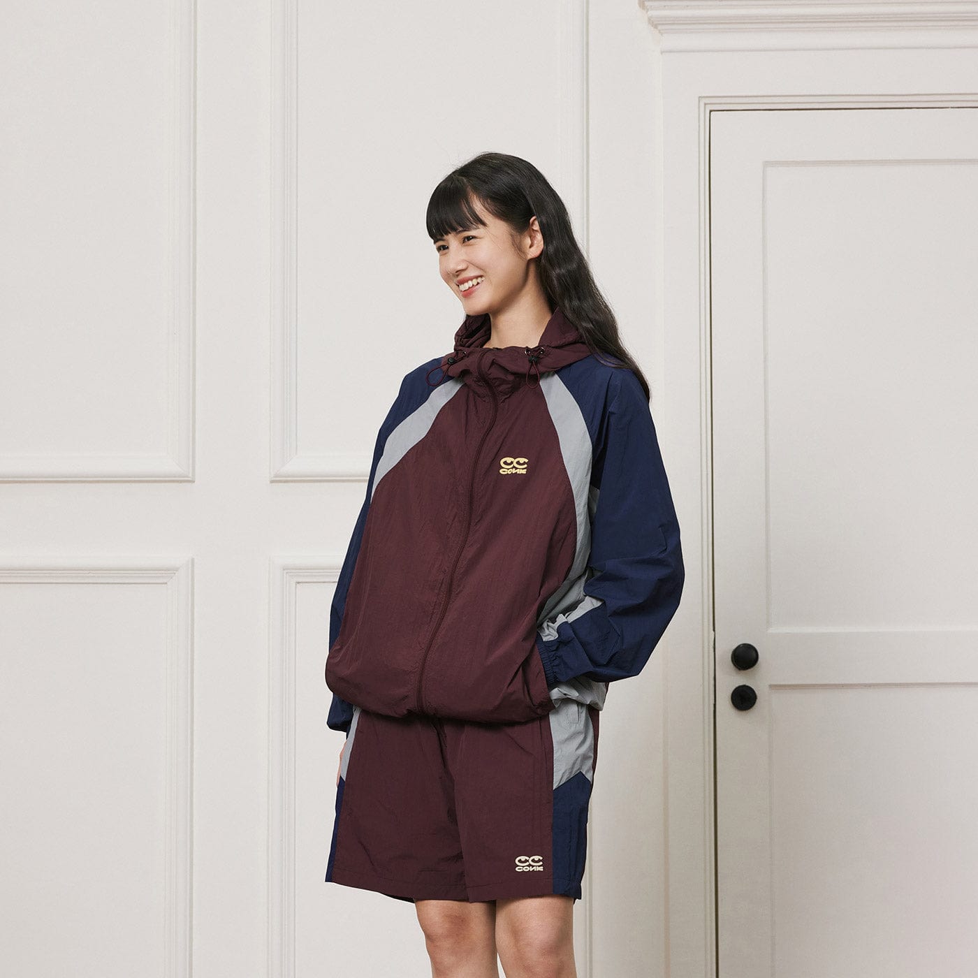 CONKLAB UPF50+ Contrasted UV Protection Jacket-Jacket-S-Red-Free Shipping Leatheretro