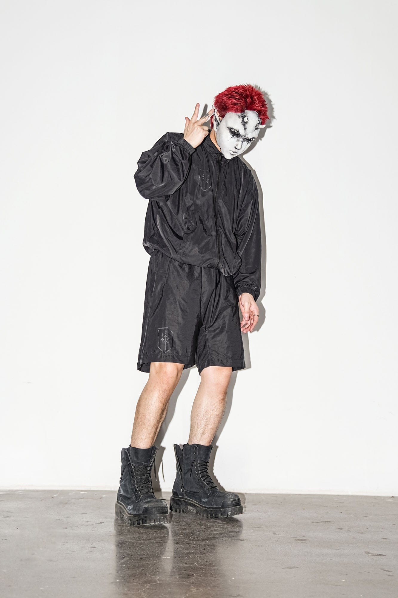 UNDERWATER Dark Soul Quick-Dry Shorts-Shorts-S-Free Shipping Leatheretro