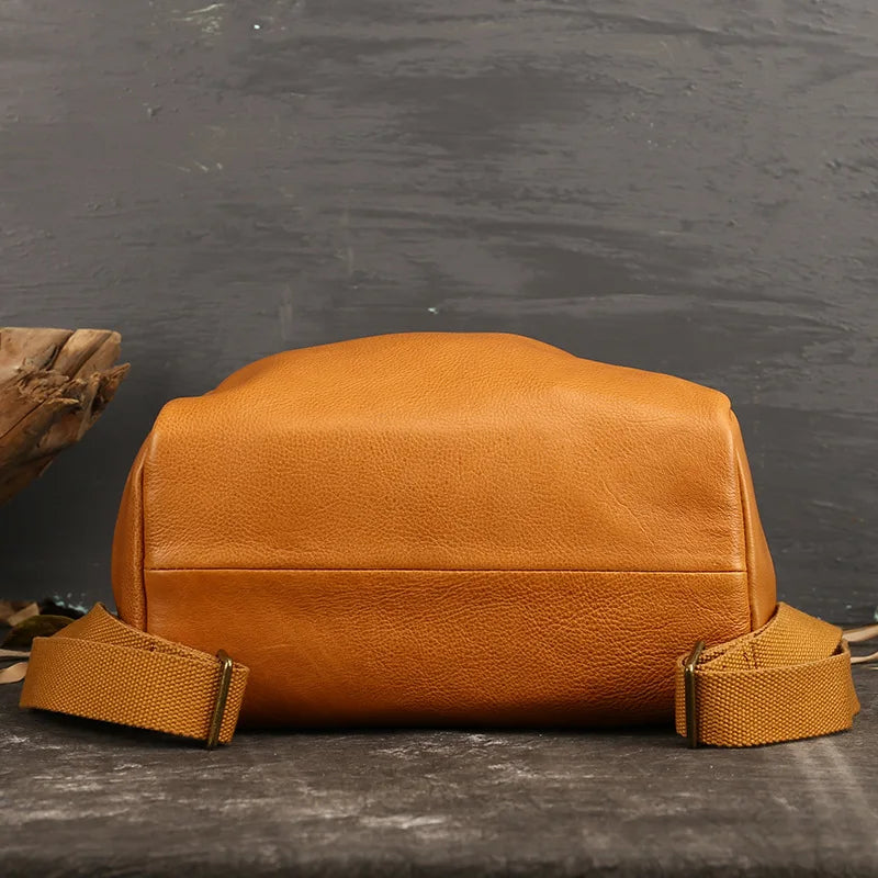 Luxury Retro Leather Women’s Backpack-Backpacks-Black-Free Shipping Leatheretro