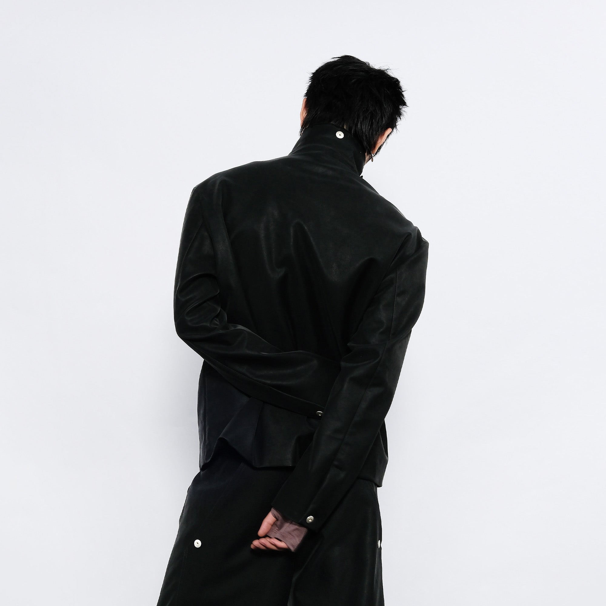 7440 37 1 Essential Cropped PU Biker Jacket-Jacket-S (Preorder)-Free Shipping Leatheretro