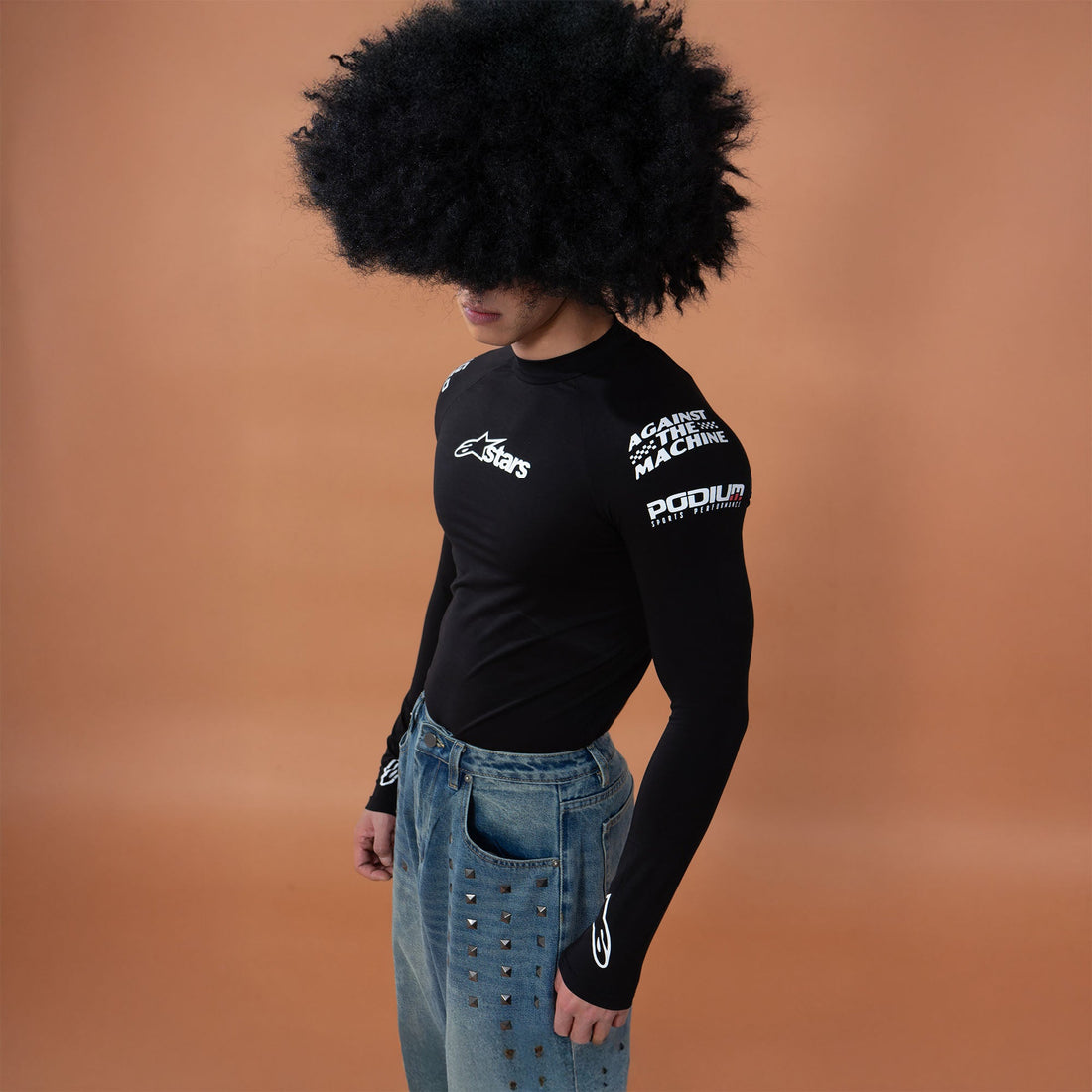 CLP Racing Compression Slim Long-Sleeve Tee-L/S Tee-M (Preorder)-Free Shipping Leatheretro