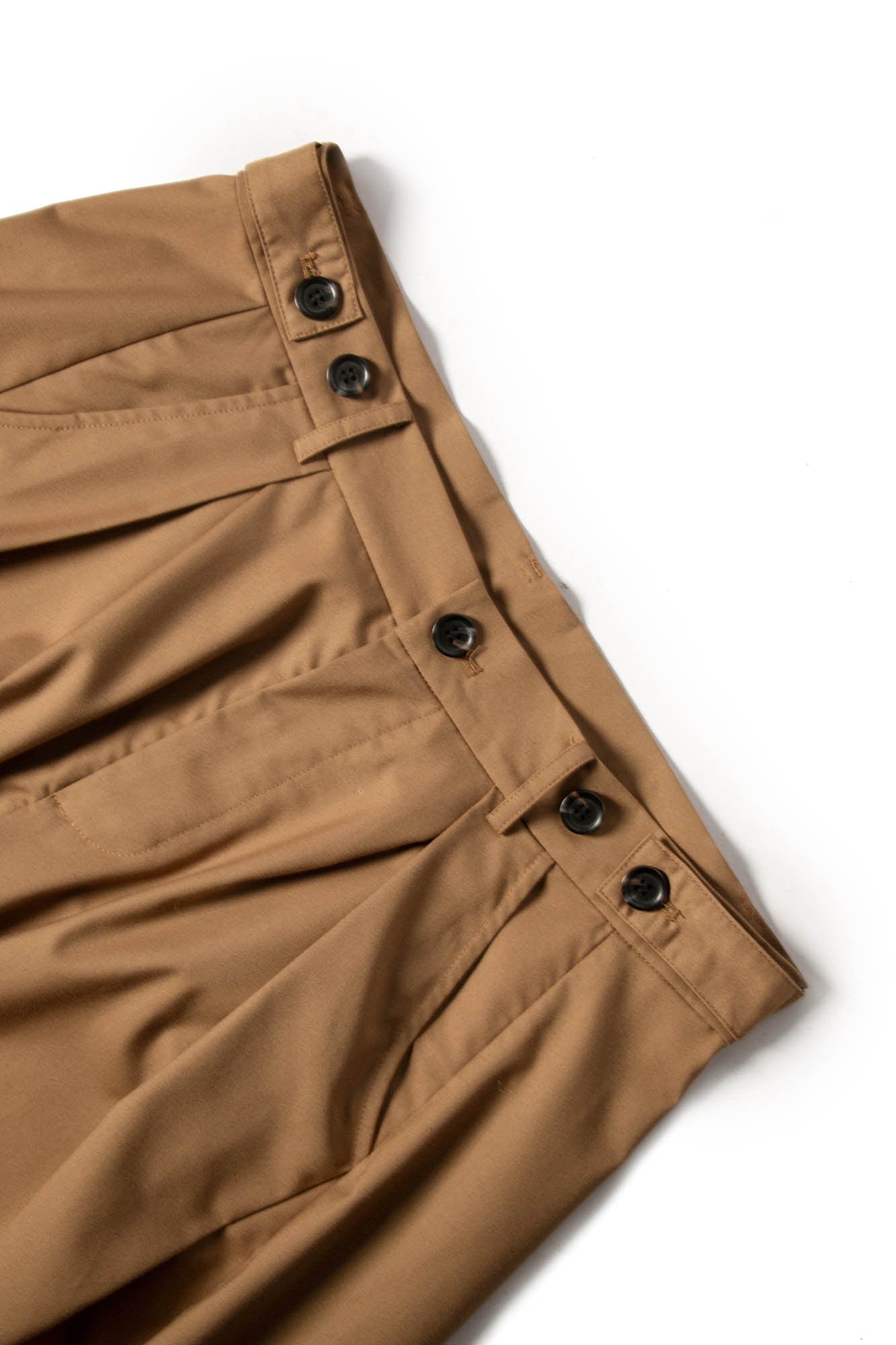 RELABEL Pleated Drape Wide-Leg Trousers-Pants-XS-Gray-Free Shipping Leatheretro