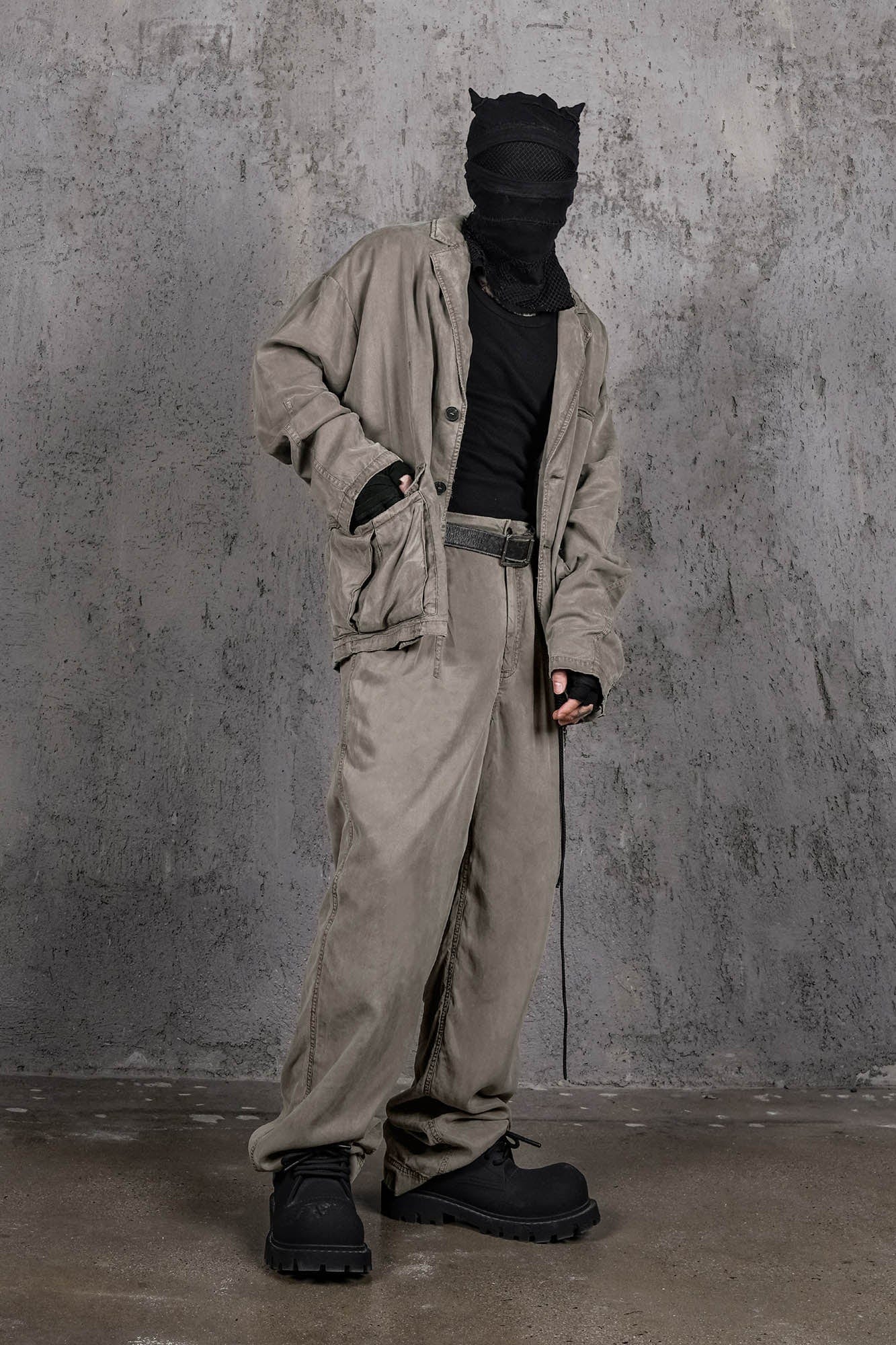 UNDERWATER Sandstorm Straight Pants-Pants-S-Free Shipping Leatheretro
