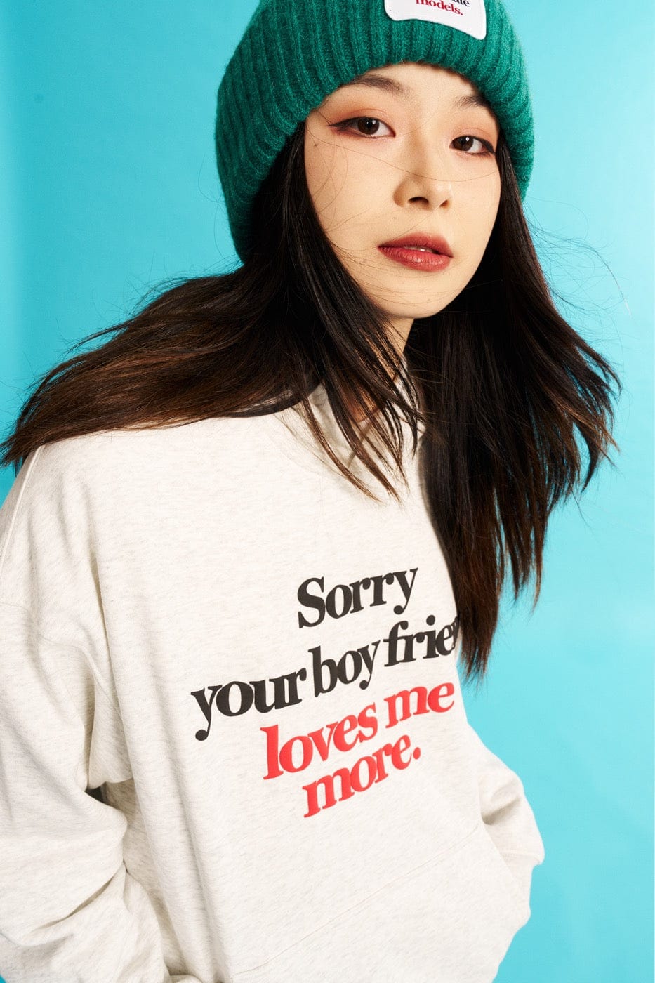 WCC Sorry Your Boyfriend Loves Me More Hoodie-Hoodie-S-Green-Free Shipping Leatheretro