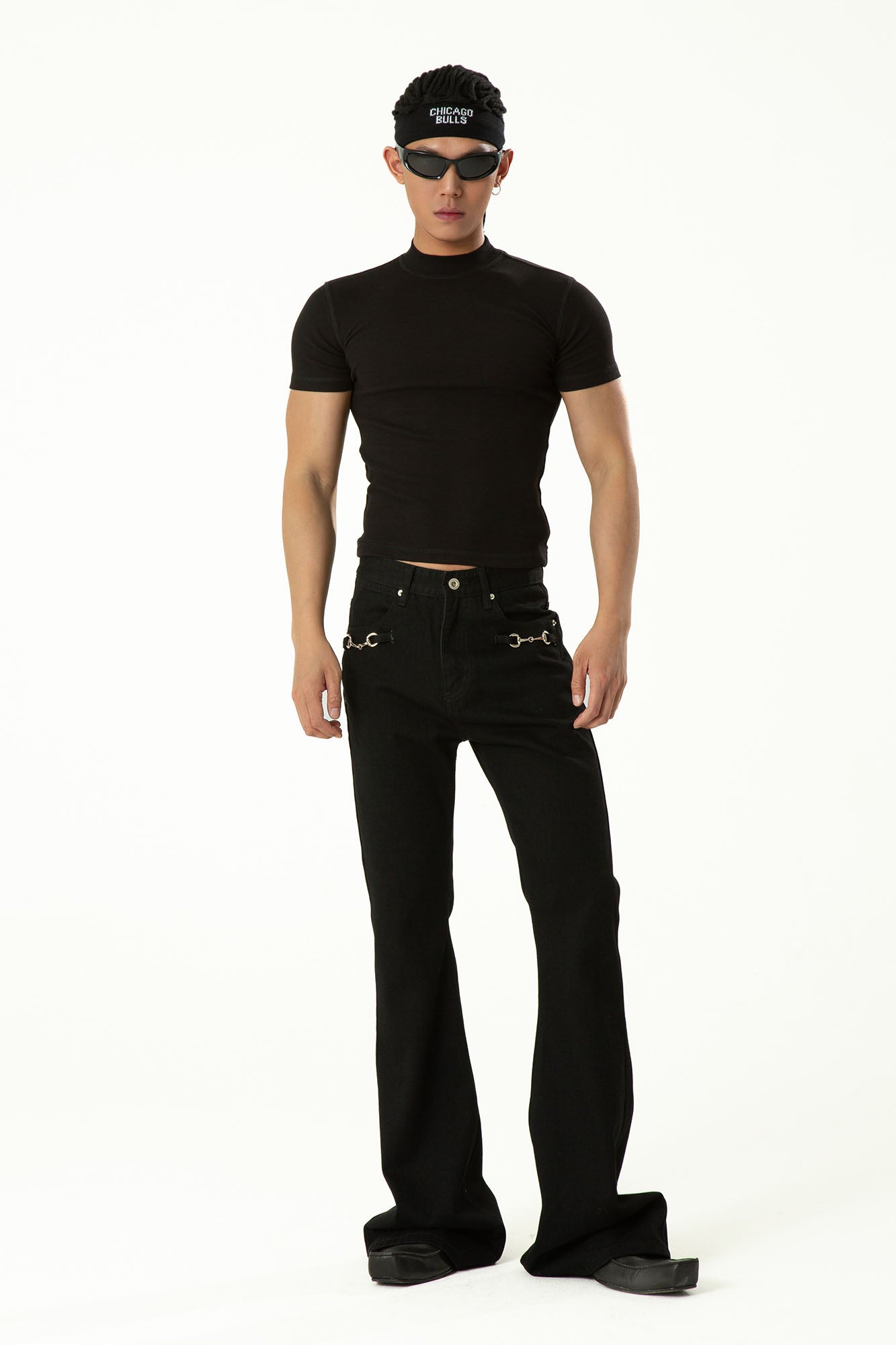 CLP Essential Flared Slim Jeans-Jeans-S-Free Shipping Leatheretro