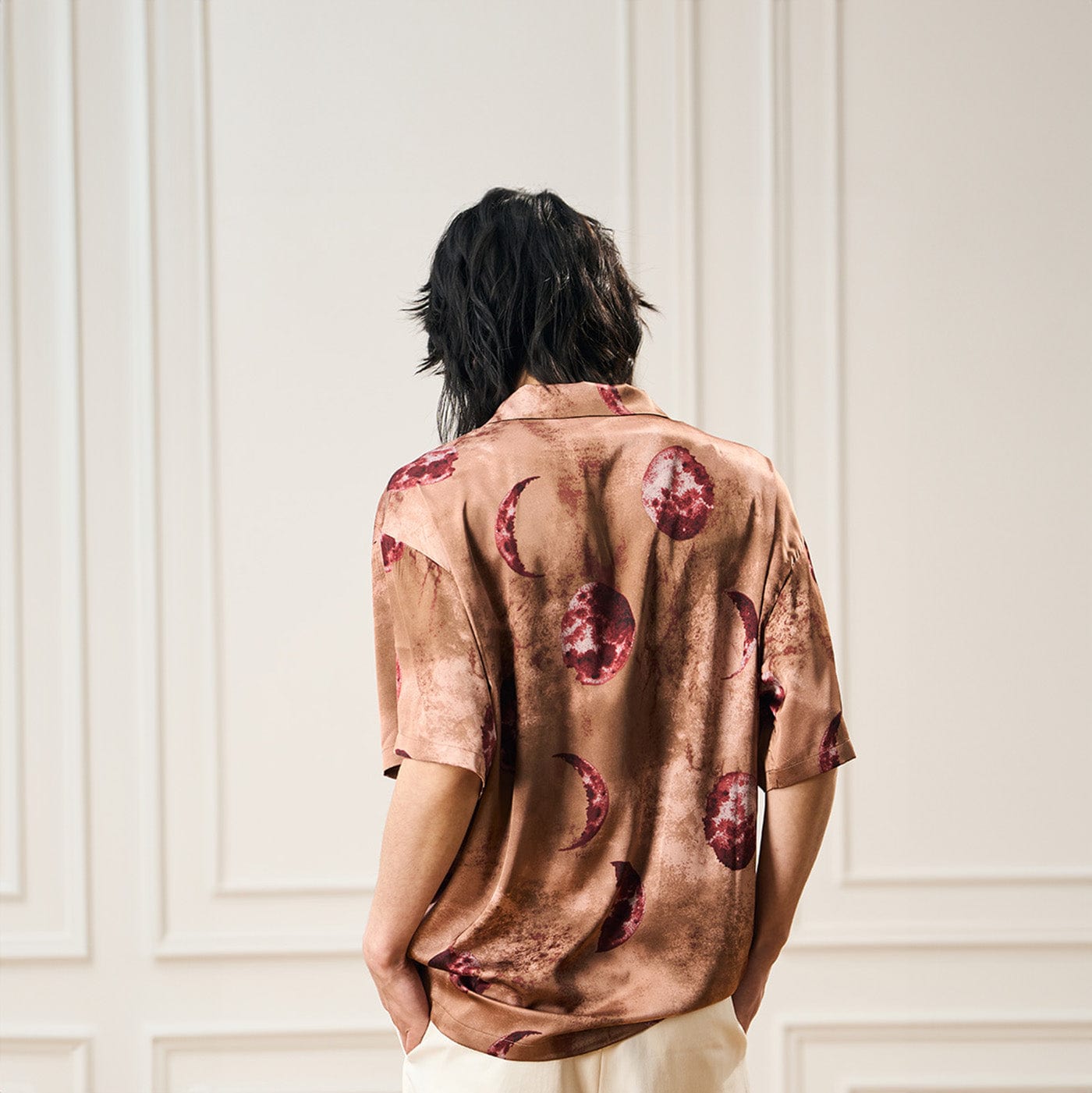 EPIC POETRY Planetary Full-Print Half Shirt-Half shirt-S-Free Shipping Leatheretro