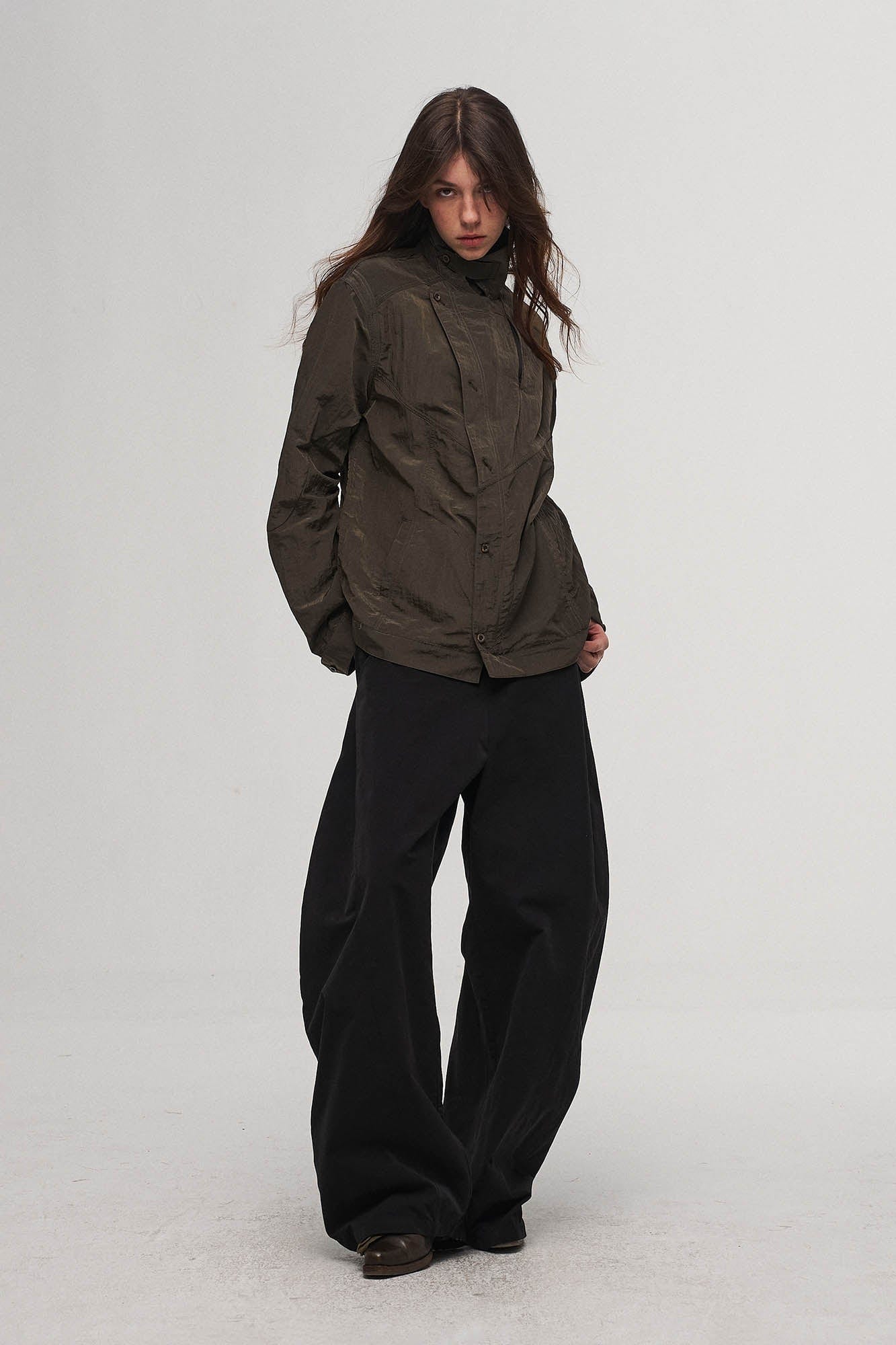 ILNya Nieternite Nifutur Utility Seam-Paneled Reversible Jacket-Jacket-S(0)-Free Shipping Leatheretro