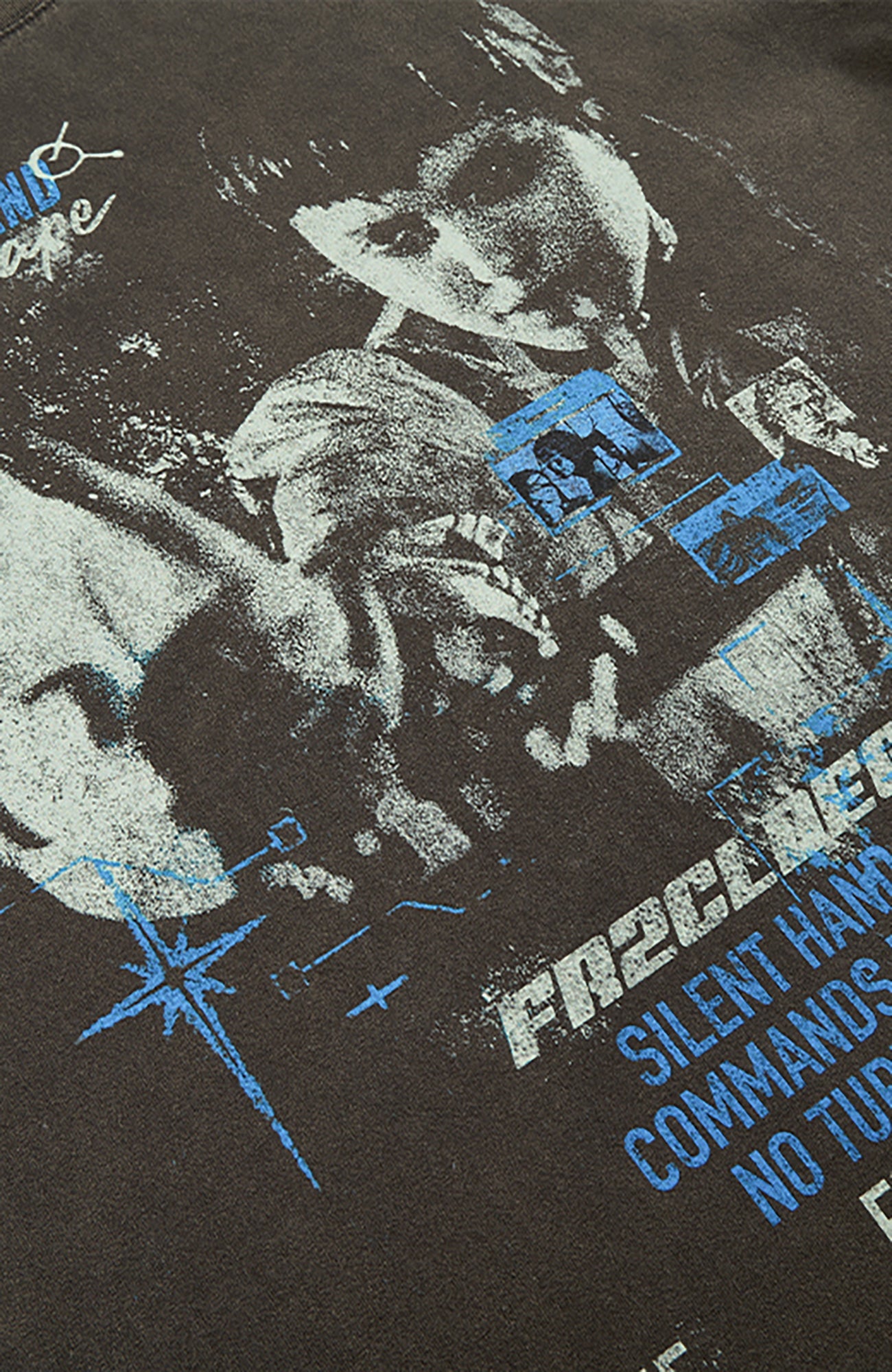F2CE Washed Graphic Tee-T Shirt-S-Free Shipping Leatheretro