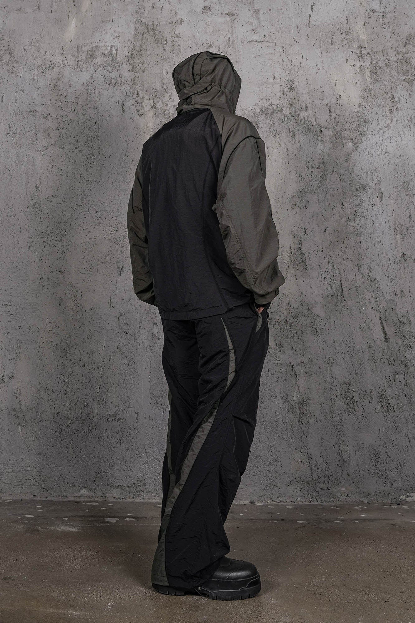 UNDERWATER Wasteland Spliced Pants-Pants-S-Free Shipping Leatheretro