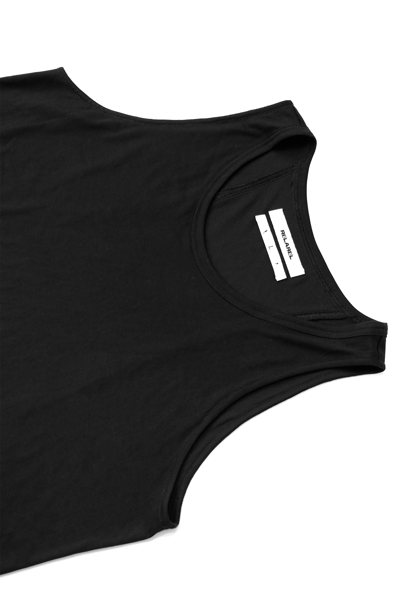 RELABEL Tencel Wool Hooded Ruched Tank Top-Tank Top-S (Preorder)-Green-Free Shipping Leatheretro