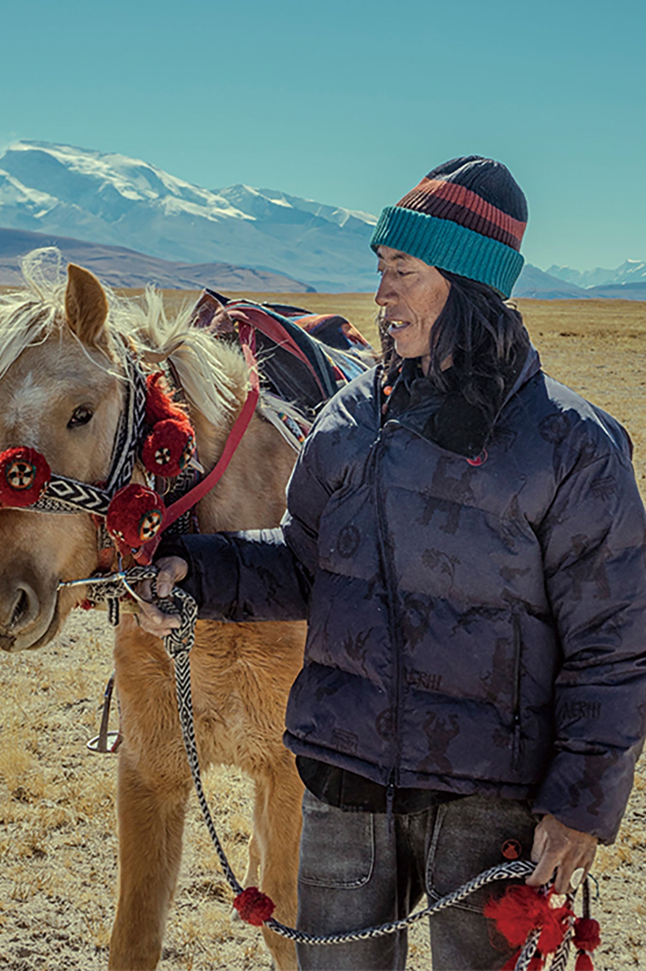 NERHI Asym Zip Full-Print Puffer Jacket-Jacket-S-Gray(Preorder)-Free Shipping Leatheretro