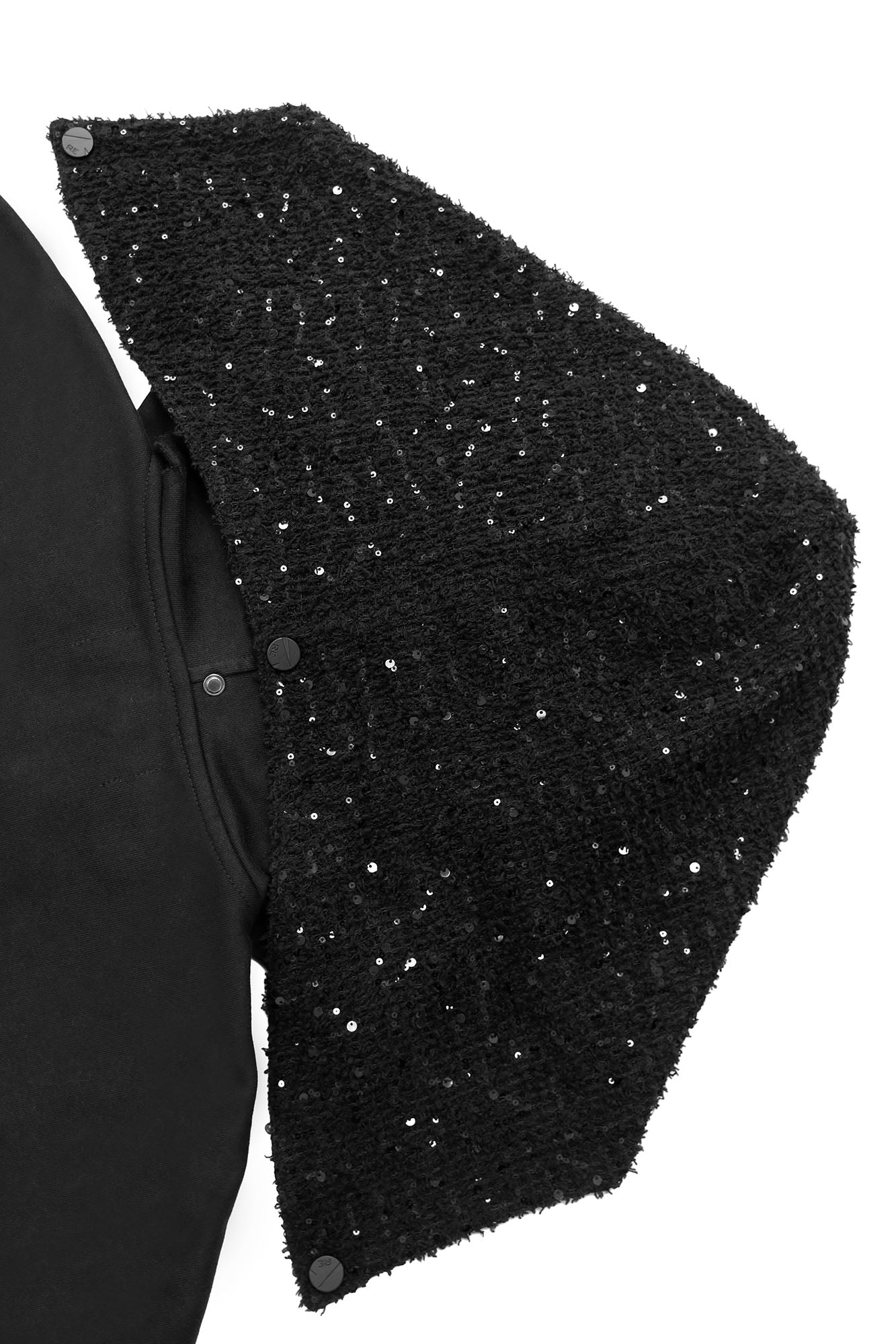 RELABEL Detachable Diamond Layered Hood Jacket-Jacket-XS (Preorder)-Free Shipping Leatheretro
