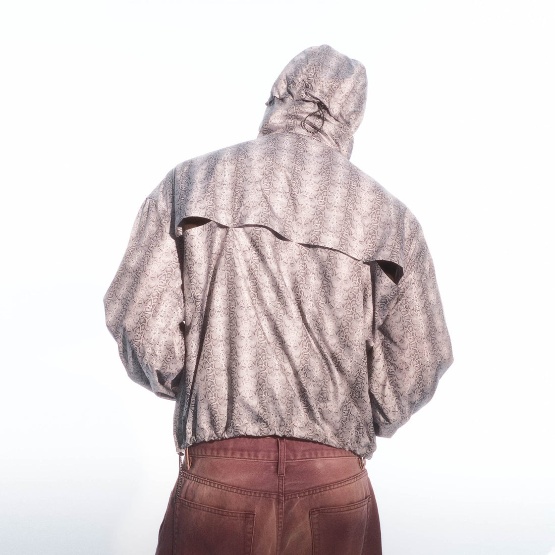 TRECLUB Snakeskin UV Protection Hooded Jacket-Jacket-S-Free Shipping Leatheretro