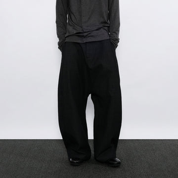 7440 37 1 Symmetrical Pleats Drop-Crotch Jeans-Jeans-S-Free Shipping Leatheretro