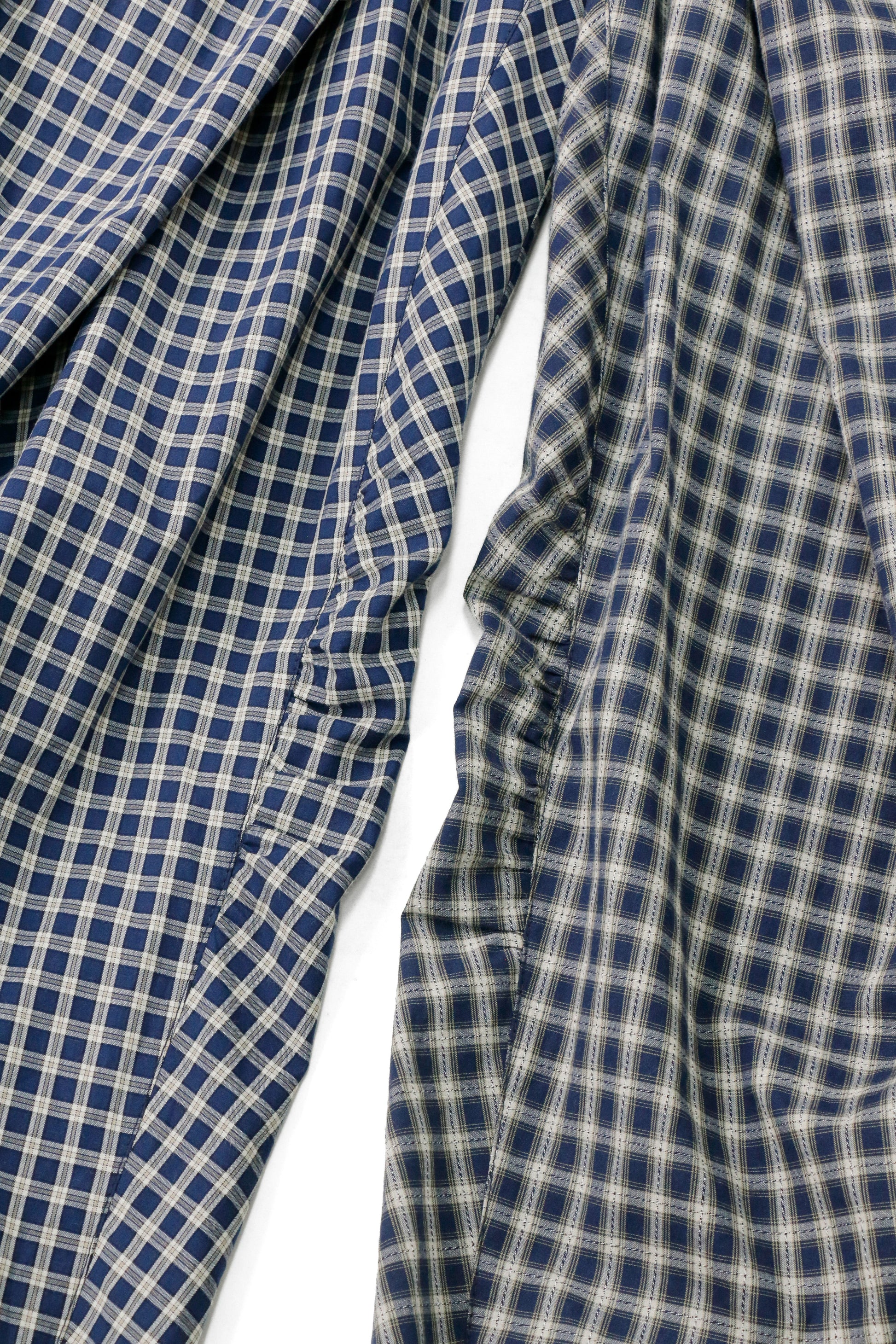 RELABEL Gingham Draped Drawstring Oversized Cargo-Pants-XS-Free Shipping Leatheretro