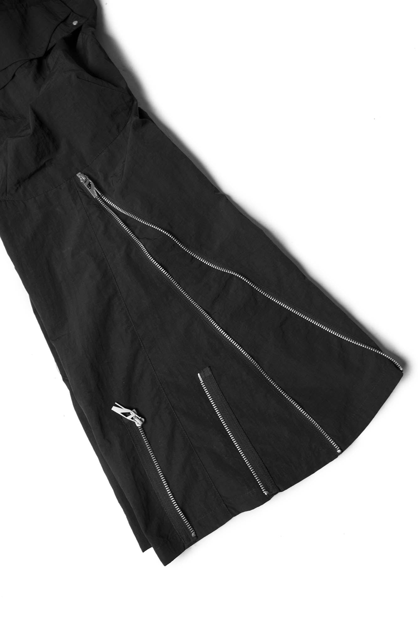 RELABEL Flared Multi-Zip Cargo Pants-Pants-S-Free Shipping Leatheretro