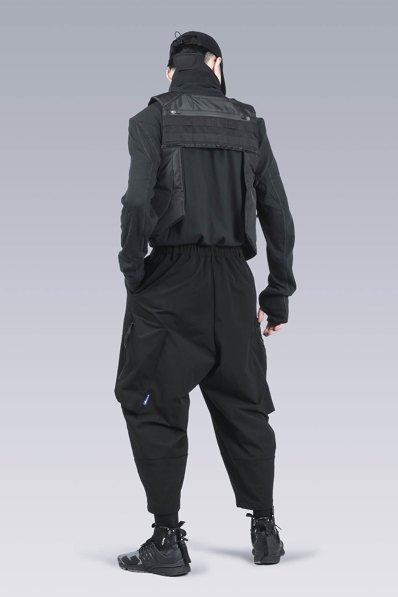 SILENSTORM Utility Multi-Pocket Harem Pants-Pants-S-Free Shipping Leatheretro