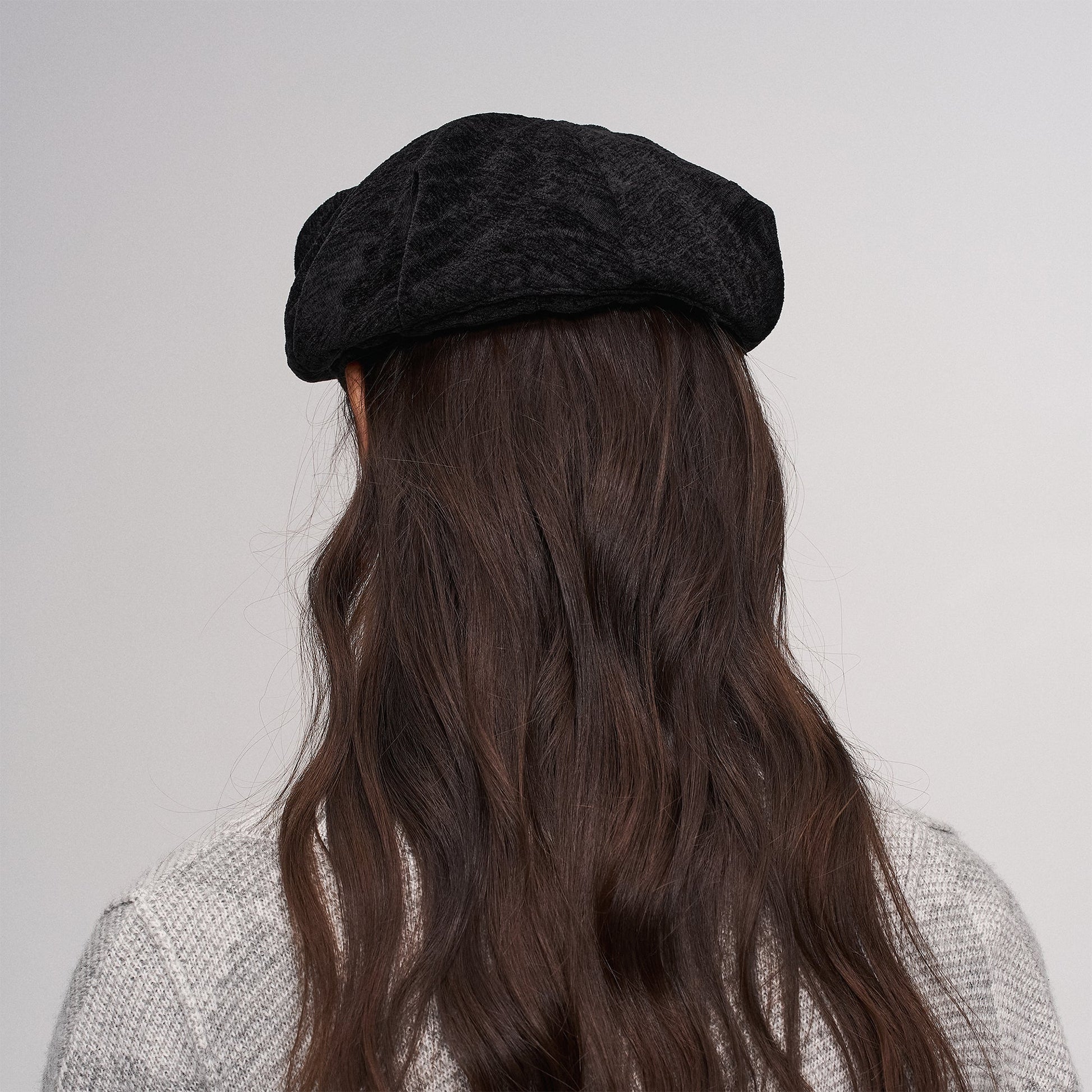 ILNya Nieternite Nifutur Lace-Jacquard Newsboy Cap-Hat, Cap, Beanie-M (1)(Preorder)-Free Shipping Leatheretro