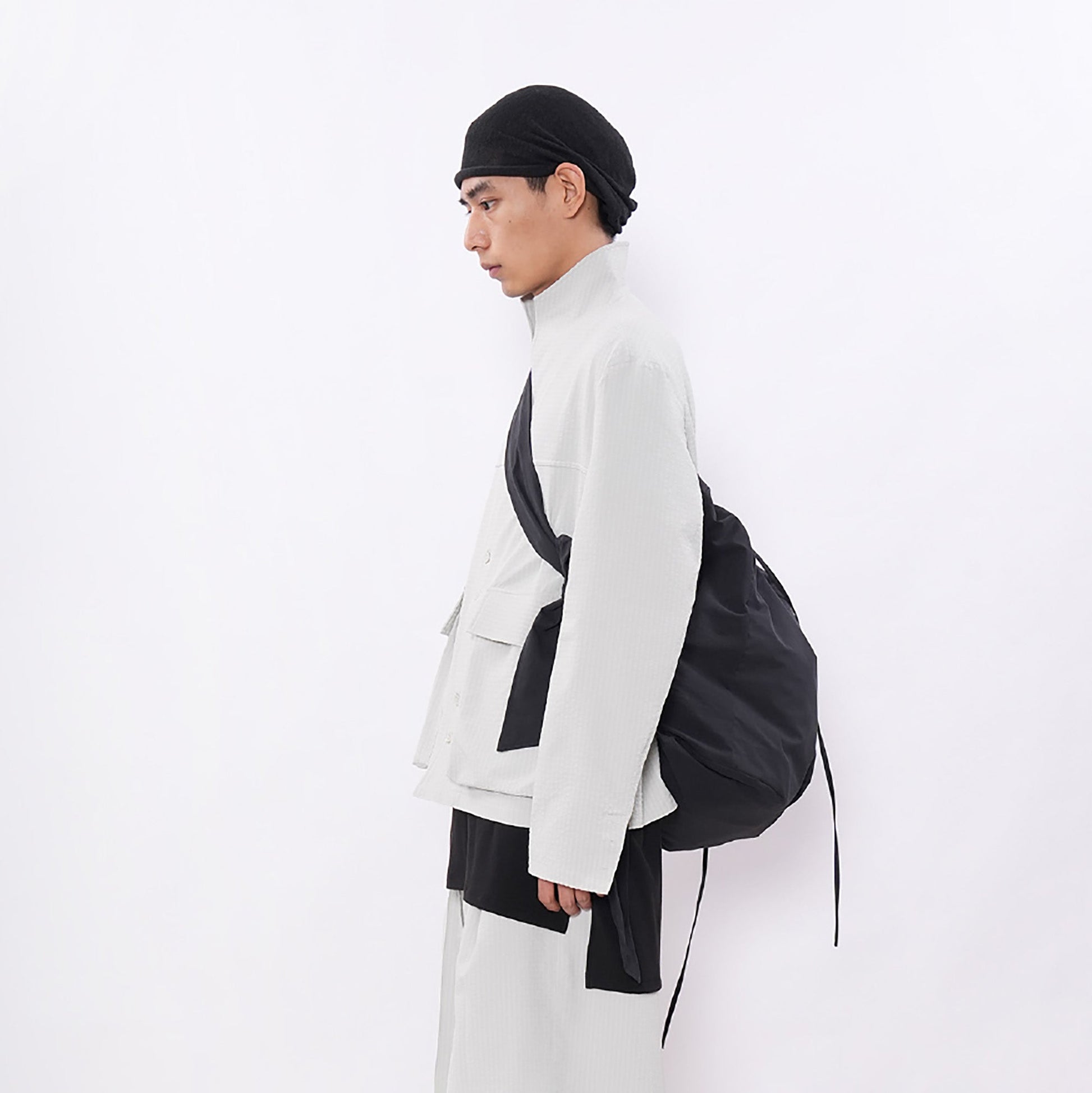 7440 37 1 Bubble-Texture Large Pocket Jacket-Jacket-S (Preorder)-Gray-Free Shipping Leatheretro