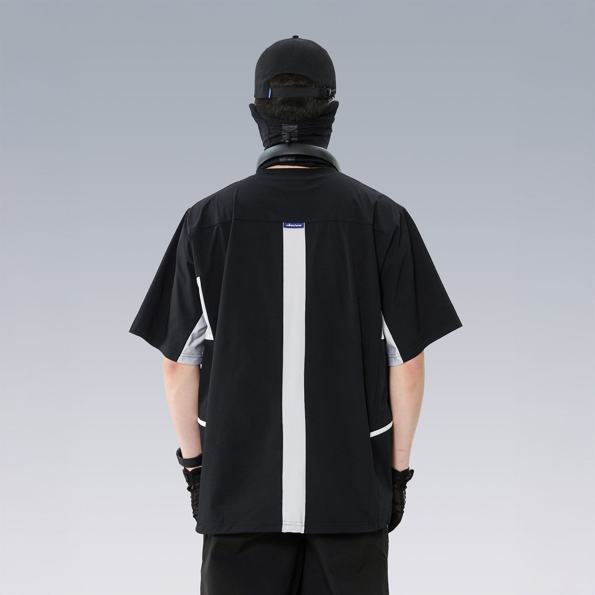 SILENSTORM Tech Panel Drawstring-Hem Quick-Dry T-Shirt-T Shirt-S-Black-Free Shipping Leatheretro