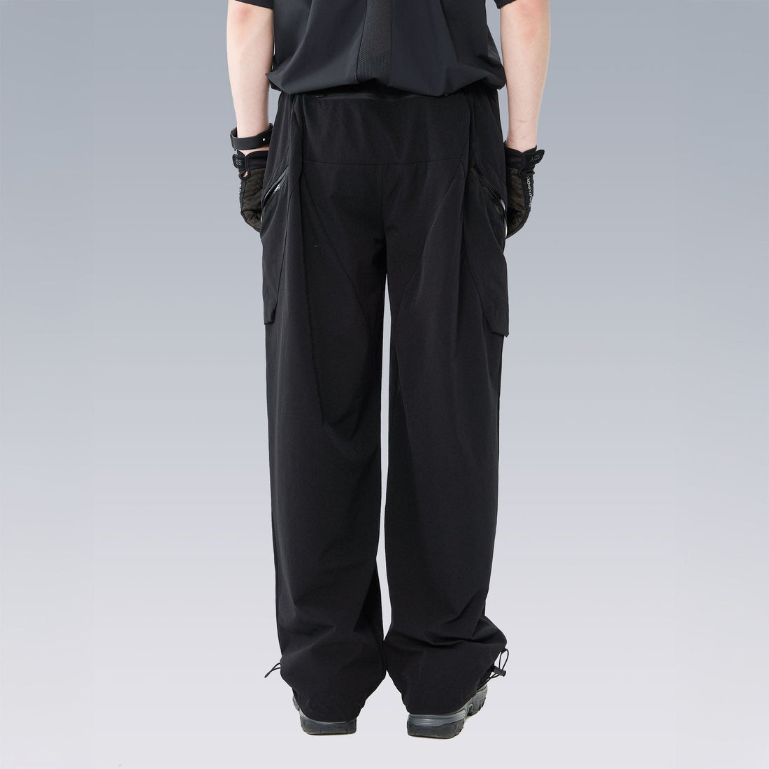 SILENSTORM Drawstring-Hem Webbing Belt Utility Pants-Pants-S-Free Shipping Leatheretro