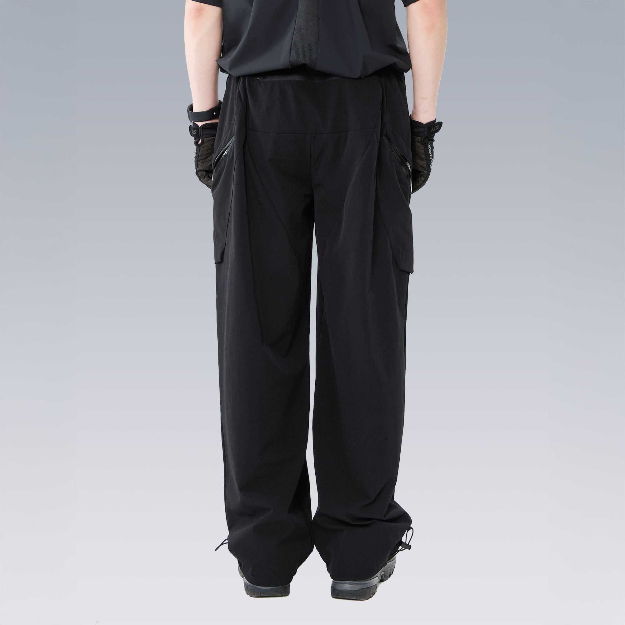 SILENSTORM Drawstring-Hem Webbing Belt Utility Pants-Pants-S-Free Shipping Leatheretro