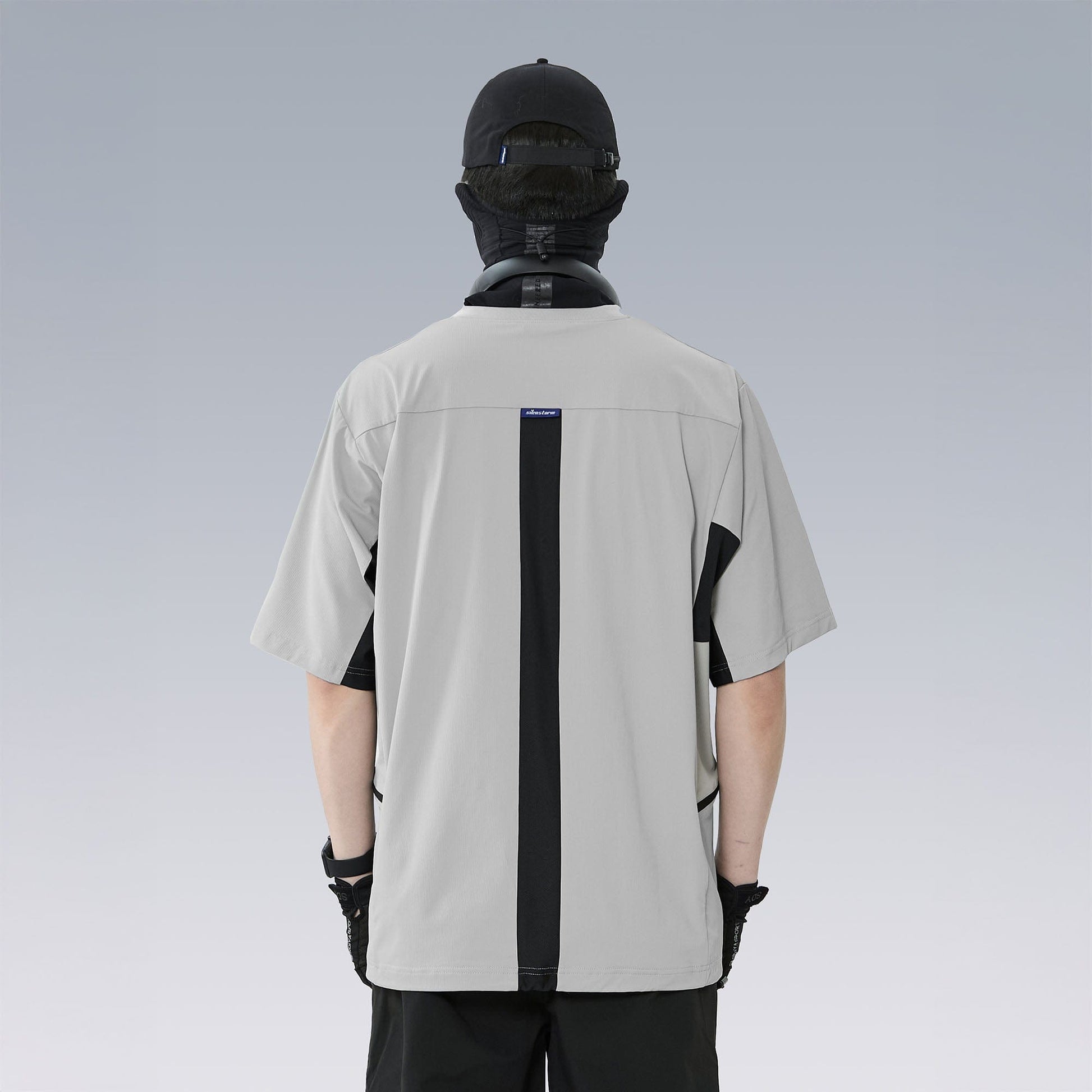 SILENSTORM Tech Panel Drawstring-Hem Quick-Dry T-Shirt-T Shirt-S-Black-Free Shipping Leatheretro