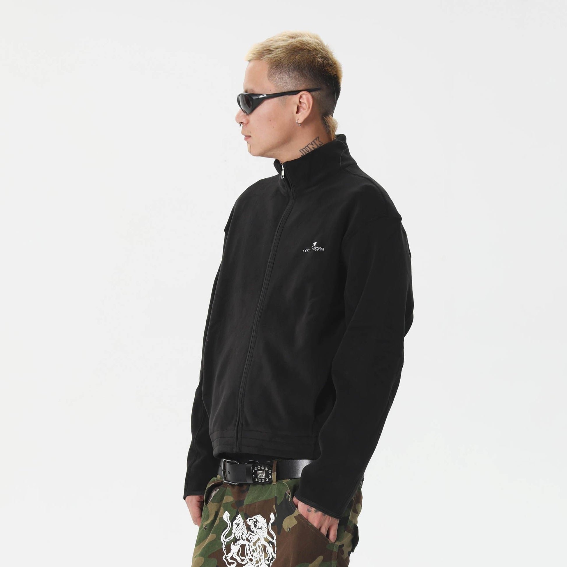 RTVG Essential Stand-Collar Polar Fleece Jacket-Jacket-S-Free Shipping Leatheretro
