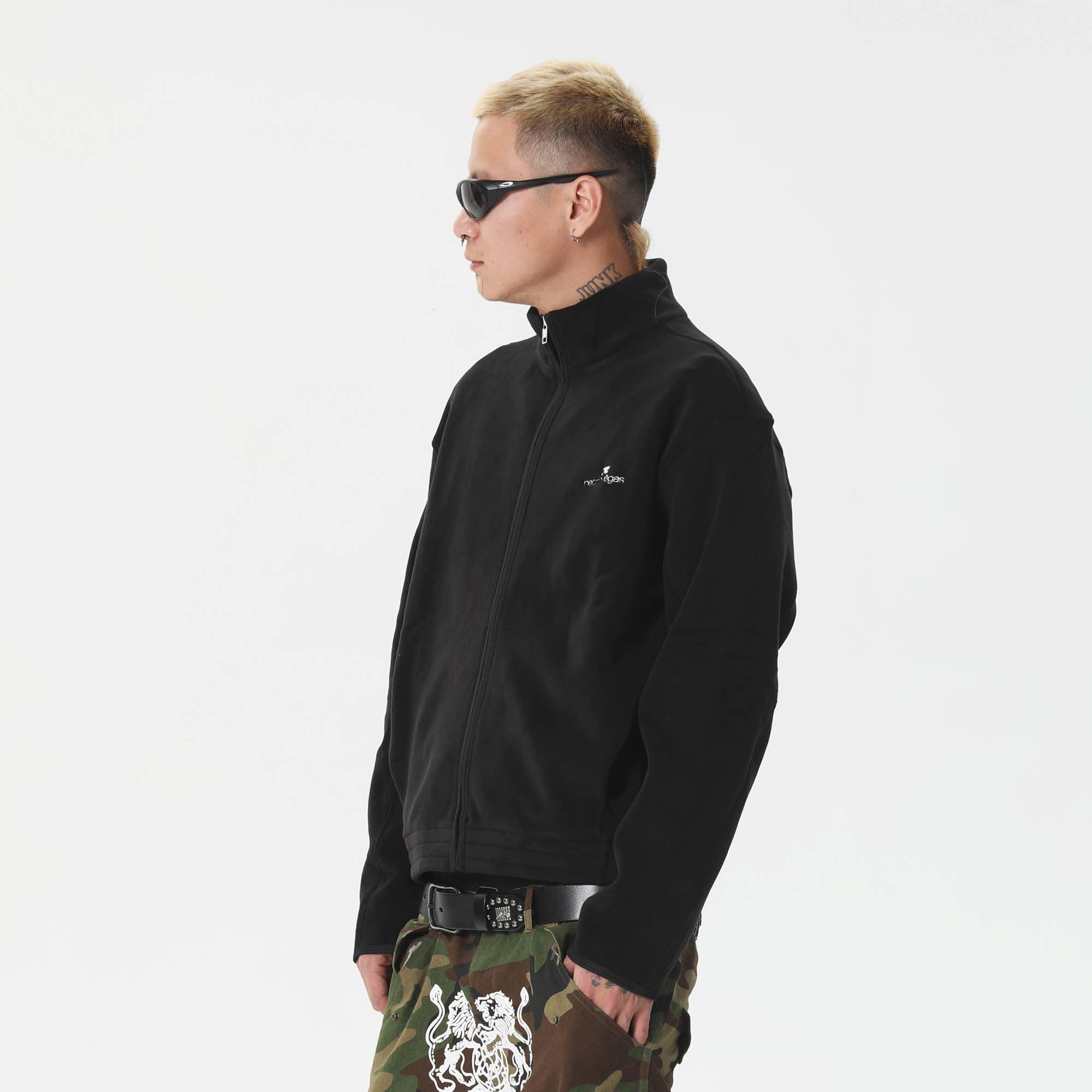 RTVG Essential Stand-Collar Polar Fleece Jacket-Jacket-S-Free Shipping Leatheretro