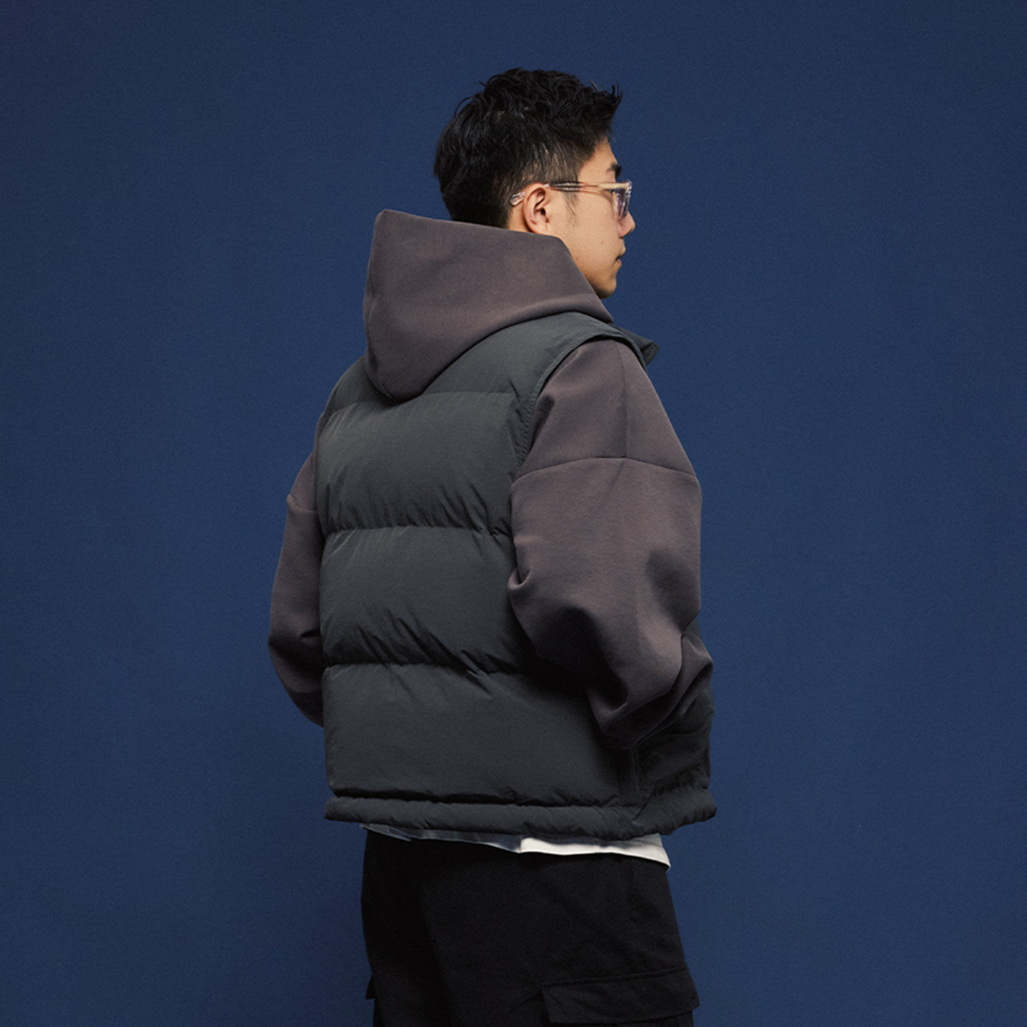 BANANA CLUB Essential Snap Down Vest