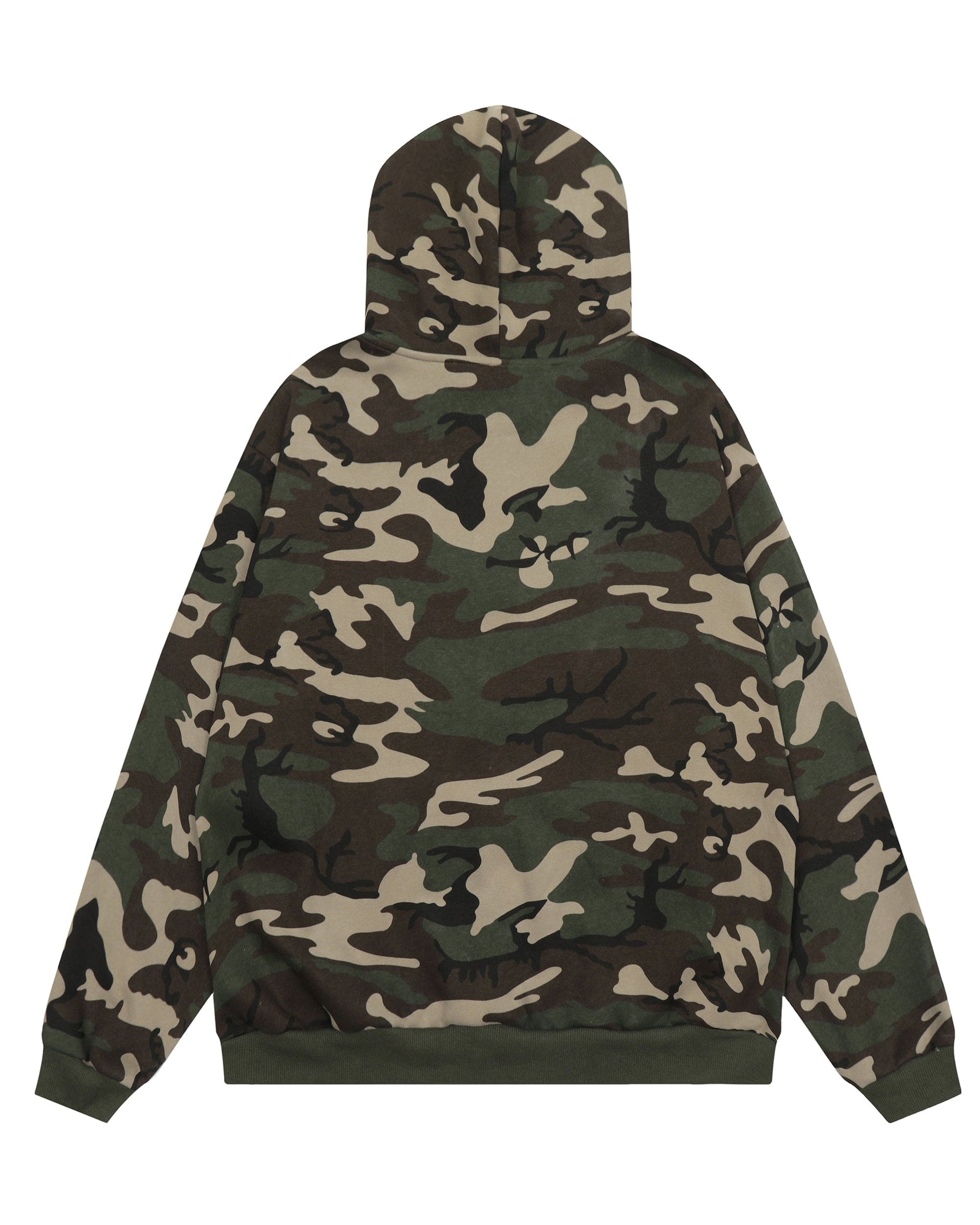 CLP Camo Studded Zip-Up Hoodie-Jacket-M-Free Shipping Leatheretro