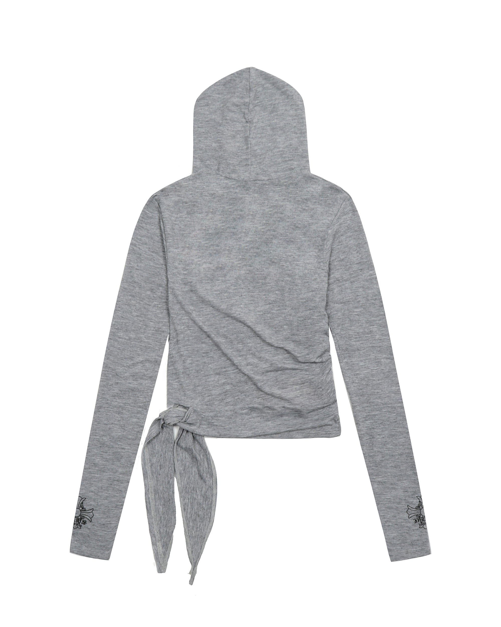 CLP Pleated Slim Fit Hoodie Long-Sleeve T-Shirt-L/S Tee-S-Free Shipping Leatheretro