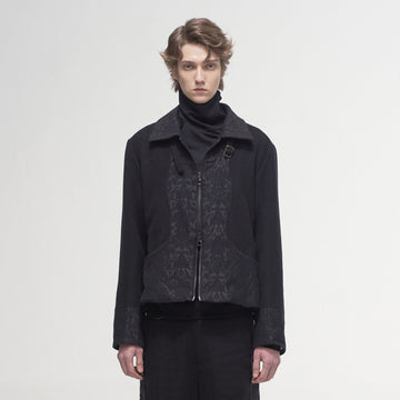 ILNya Nieternite Nifutur Jacquard Paneled Side Tab Jacket-Jacket-S(0)-Free Shipping Leatheretro