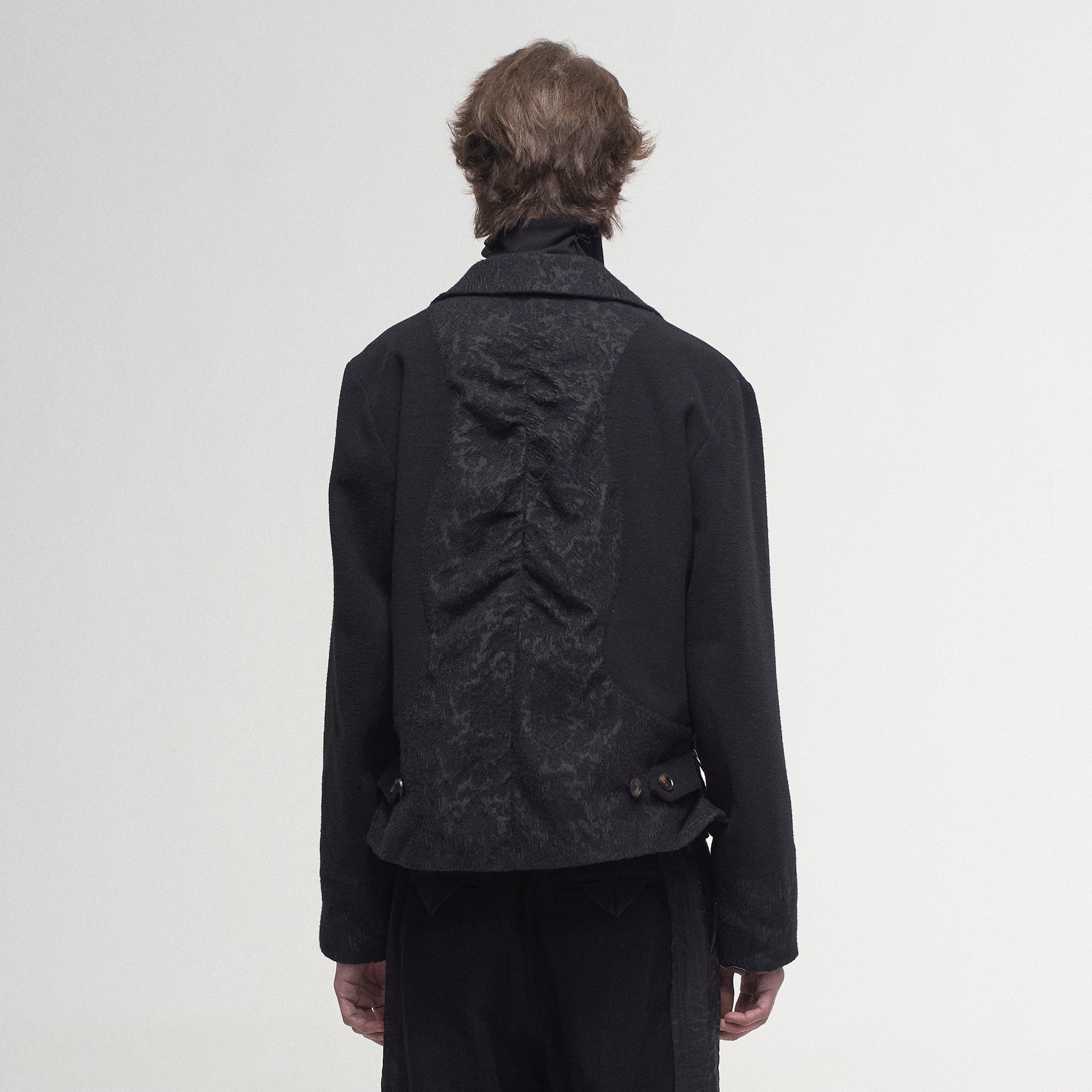 ILNya Nieternite Nifutur Jacquard Paneled Side Tab Jacket-Jacket-S(0)-Free Shipping Leatheretro