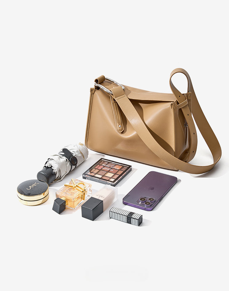 Women's Genuine Leather Crossbody Bag-Handbags-Black-Free Shipping Leatheretro