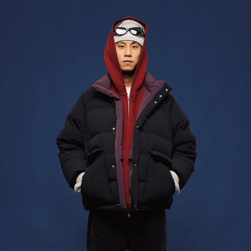 BANANA CLUB Reversible Snap Puffer Jacket
