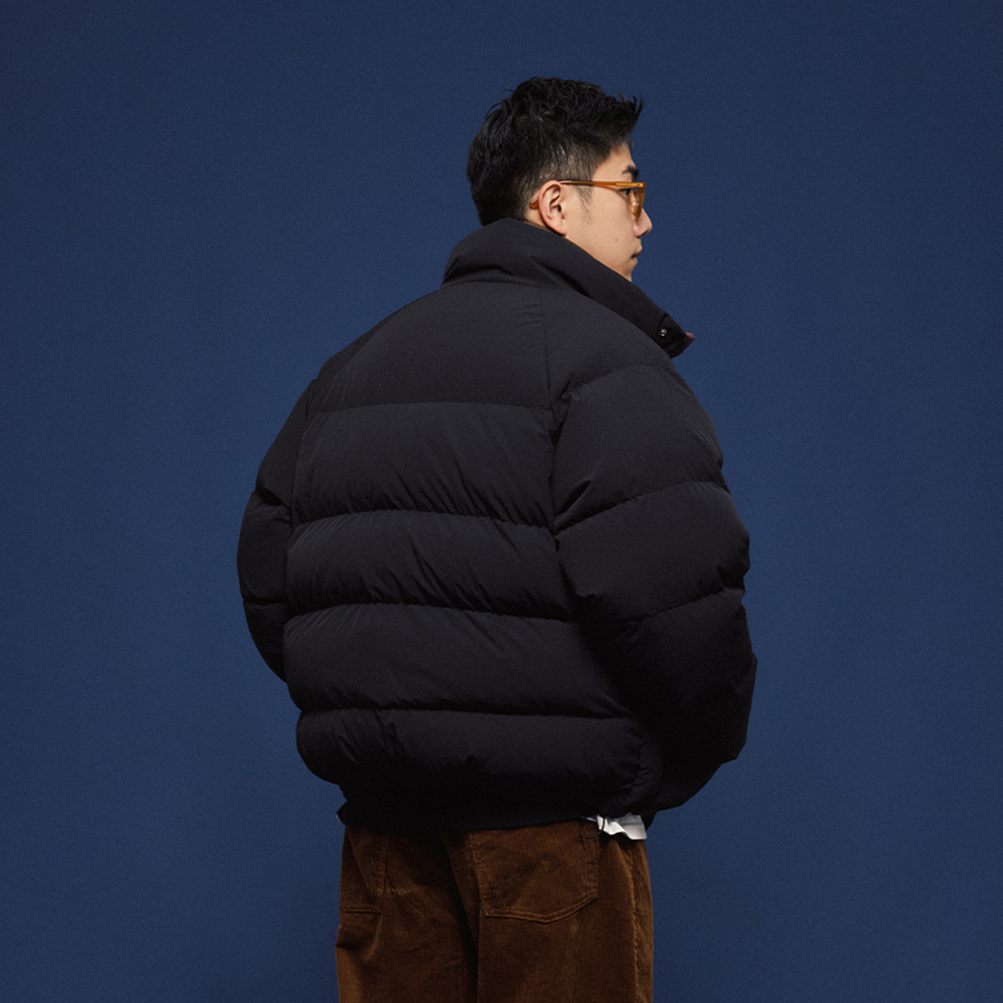 BANANA CLUB Reversible Snap Puffer Jacket